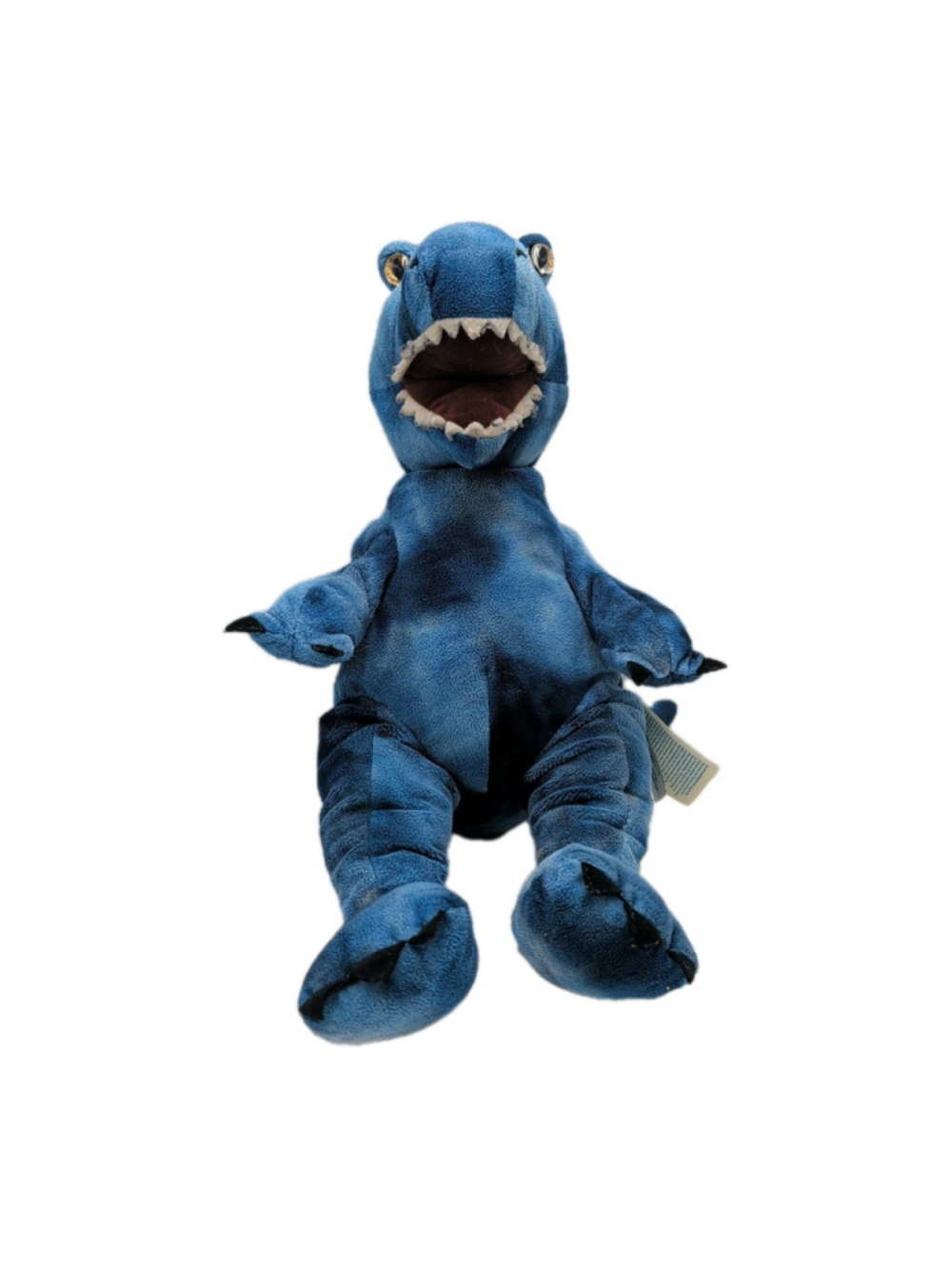 Build a Bear TYRANNOSAURUS T- REX 18” Blue Tie Dyed Plush Large Soft